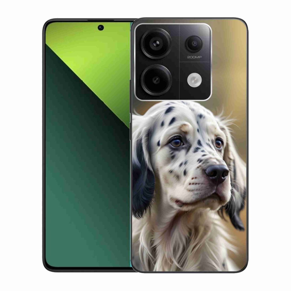 Gélový kryt mmCase na Xiaomi Redmi Note 13 Pro 5G/Poco X6 5G - anglický seter