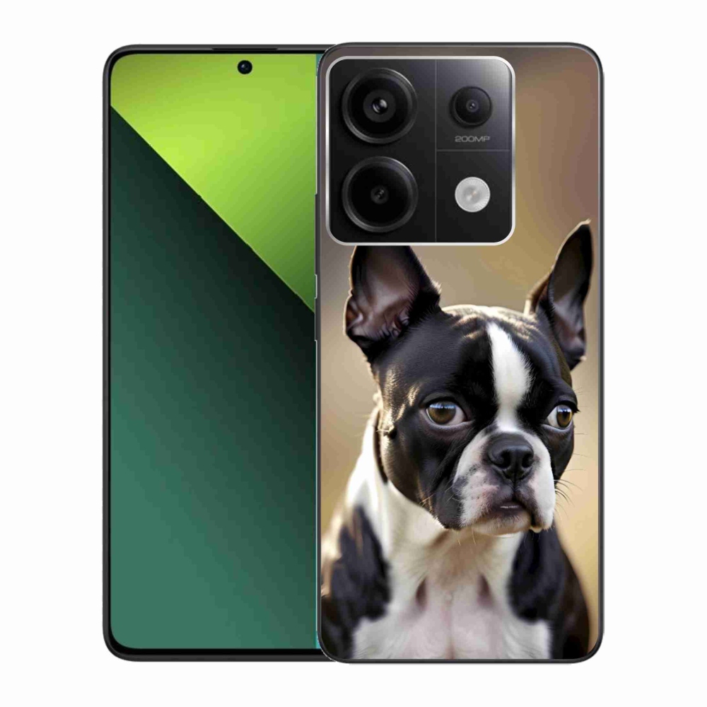 Gélový kryt mmCase na Xiaomi Redmi Note 13 Pre 5G/Poco X6 5G - bostonský teriér