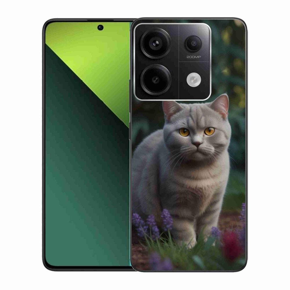 Gélový kryt mmCase na Xiaomi Redmi Note 13 Pro 5G/Poco X6 5G - britská mačka