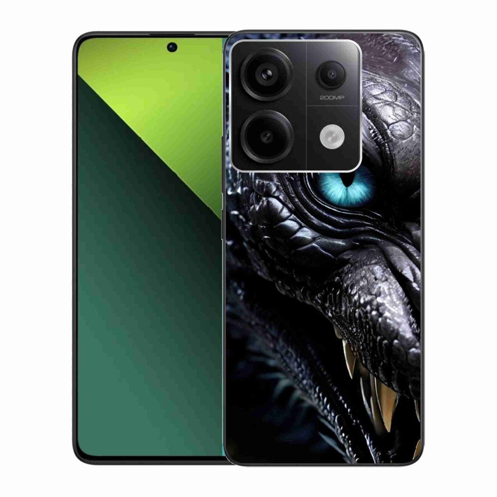 Gélový kryt mmCase na Xiaomi Redmi Note 13 Pre 5G/Poco X6 5G - dračí pohľad
