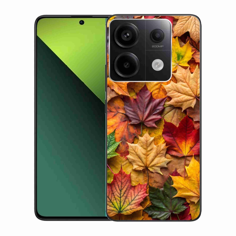 Gélový kryt mmCase na Xiaomi Redmi Note 13 Pro 5G/Poco X6 5G - javorové listy 2
