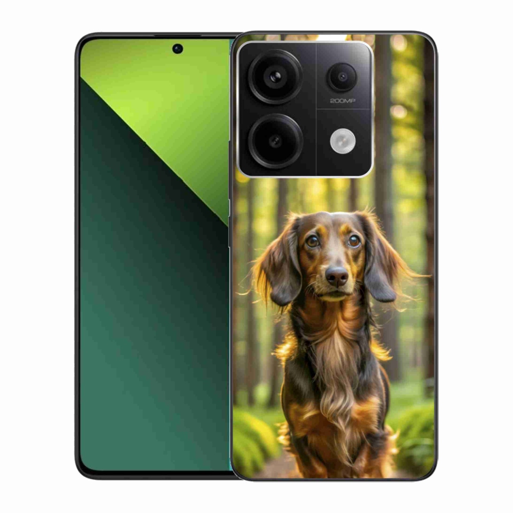 Gélový kryt mmCase na Xiaomi Redmi Note 13 Pro 5G/Poco X6 5G - jazvečík 4