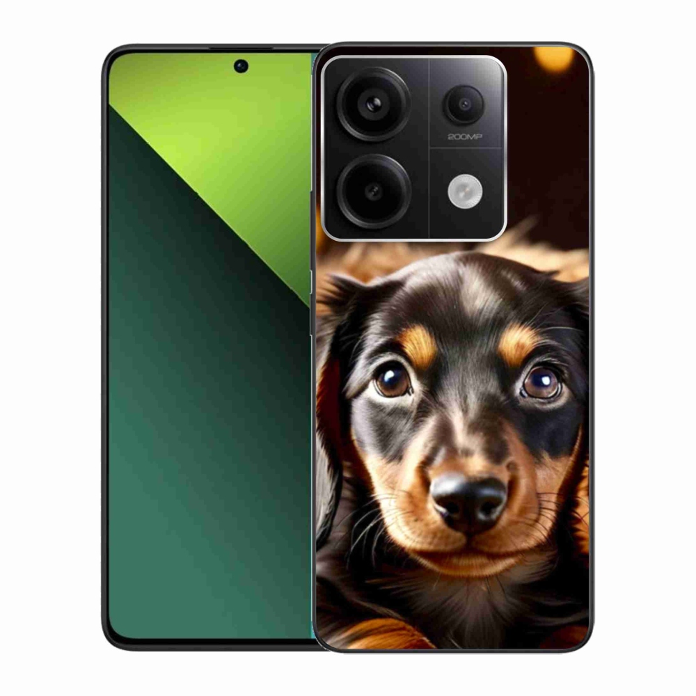 Gélový kryt mmCase na Xiaomi Redmi Note 13 Pro 5G/Poco X6 5G - jazvečík