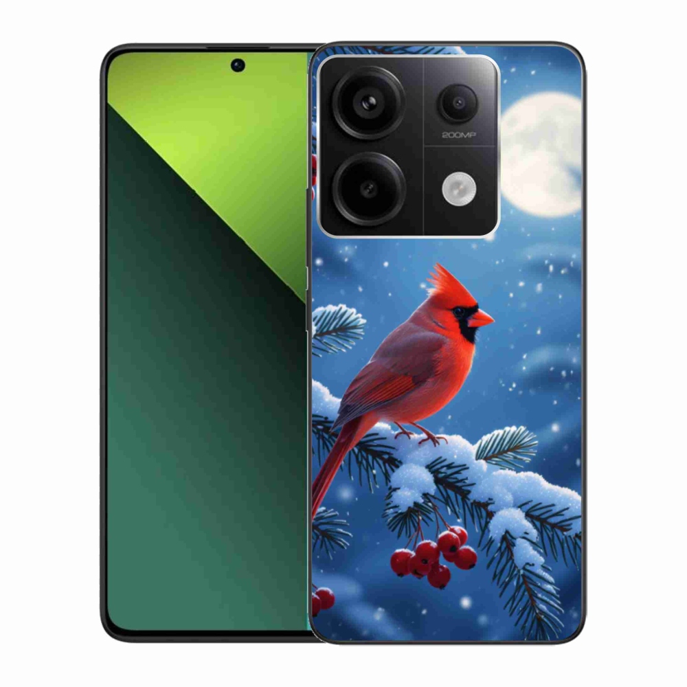 Gélový kryt mmCase na Xiaomi Redmi Note 13 Pre 5G/Poco X6 5G - kardinál červený