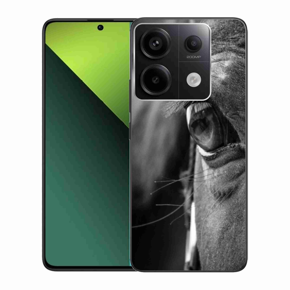 Gélový kryt mmCase na Xiaomi Redmi Note 13 Pre 5G/Poco X6 5G - konský pohľad
