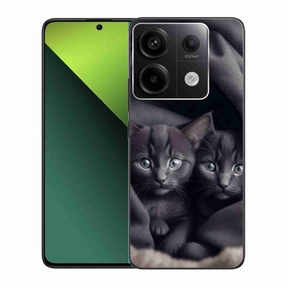 Gélový kryt mmCase na Xiaomi Redmi Note 13 Pro 5G/Poco X6 5G - mačacie duo