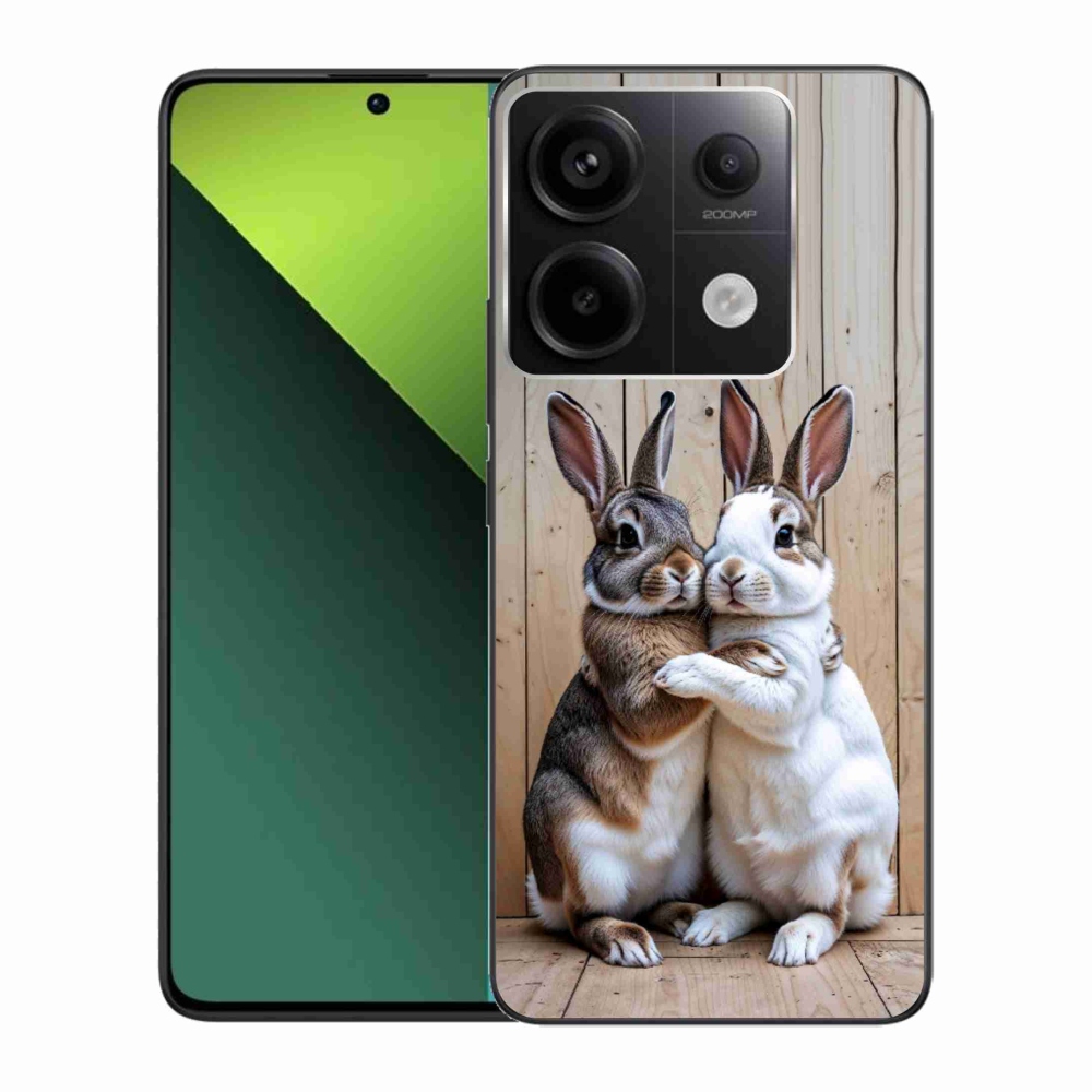Gélový kryt mmCase na Xiaomi Redmi Note 13 Pre 5G/Poco X6 5G - králičie pár