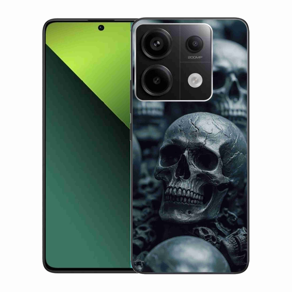 Gélový kryt mmCase na Xiaomi Redmi Note 13 Pro 5G/Poco X6 5G - lebka 2