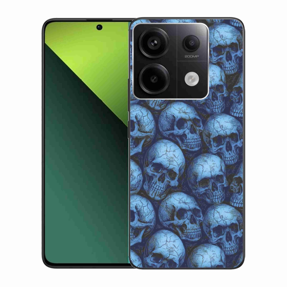 Gélový kryt mmCase na Xiaomi Redmi Note 13 Pro 5G/Poco X6 5G - lebky