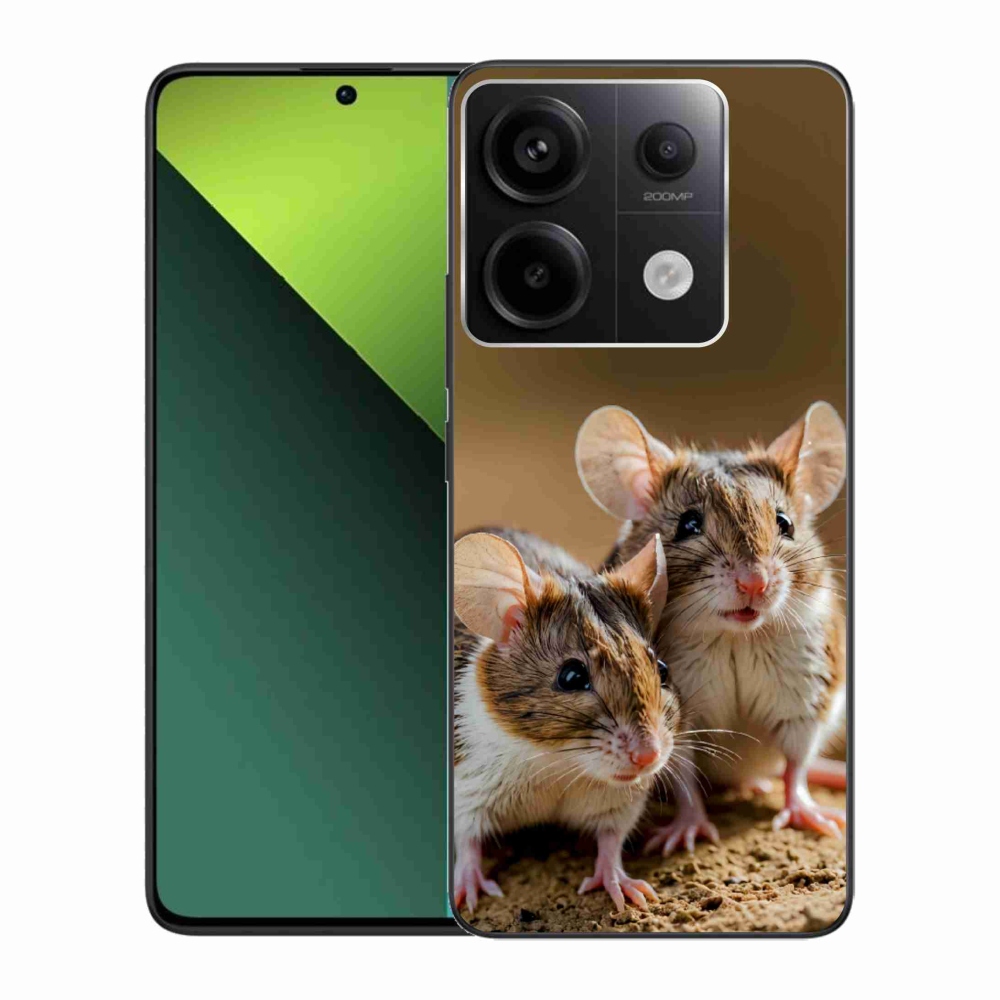 Gélový kryt mmCase na Xiaomi Redmi Note 13 Pre 5G/Poco X6 5G - myší duo