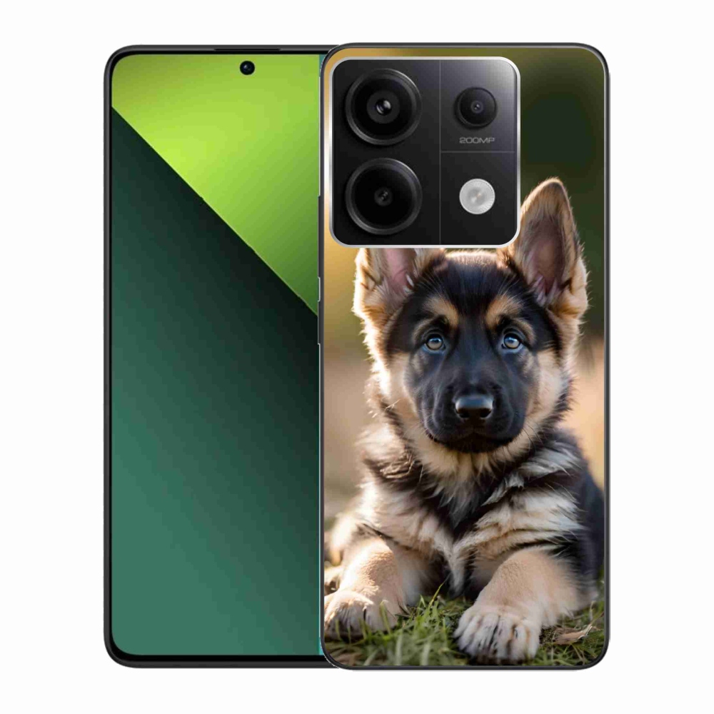 Gélový kryt mmCase na Xiaomi Redmi Note 13 Pre 5G/Poco X6 5G - nemecký ovčiak v prírode