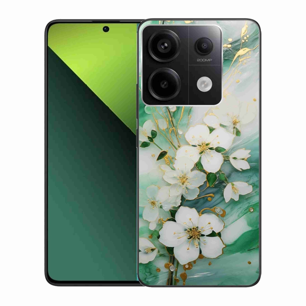 Gélový kryt mmCase na Xiaomi Redmi Note 13 Pro 5G/Poco X6 5G - nežné kvety