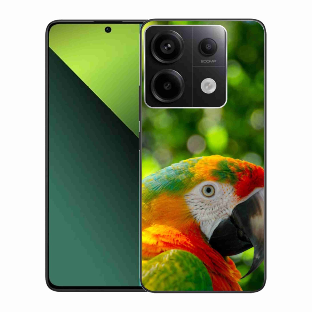 Gélový kryt mmCase na Xiaomi Redmi Note 13 Pro 5G/Poco X6 5G - papagáj ara 3