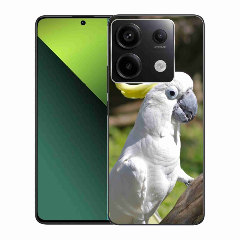 Gélový kryt mmCase na Xiaomi Redmi Note 13 Pro 5G/Poco X6 5G - papagáj kakadu 2