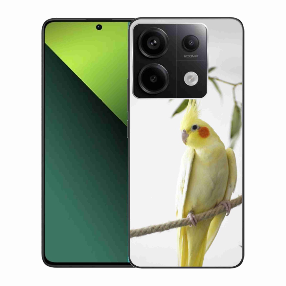 Gélový kryt mmCase na Xiaomi Redmi Note 13 Pre 5G/Poco X6 5G - papagáj korela chocholatá