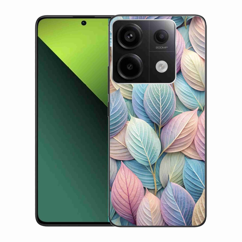 Gélový kryt mmCase na Xiaomi Redmi Note 13 Pro 5G/Poco X6 5G - pastelové listy