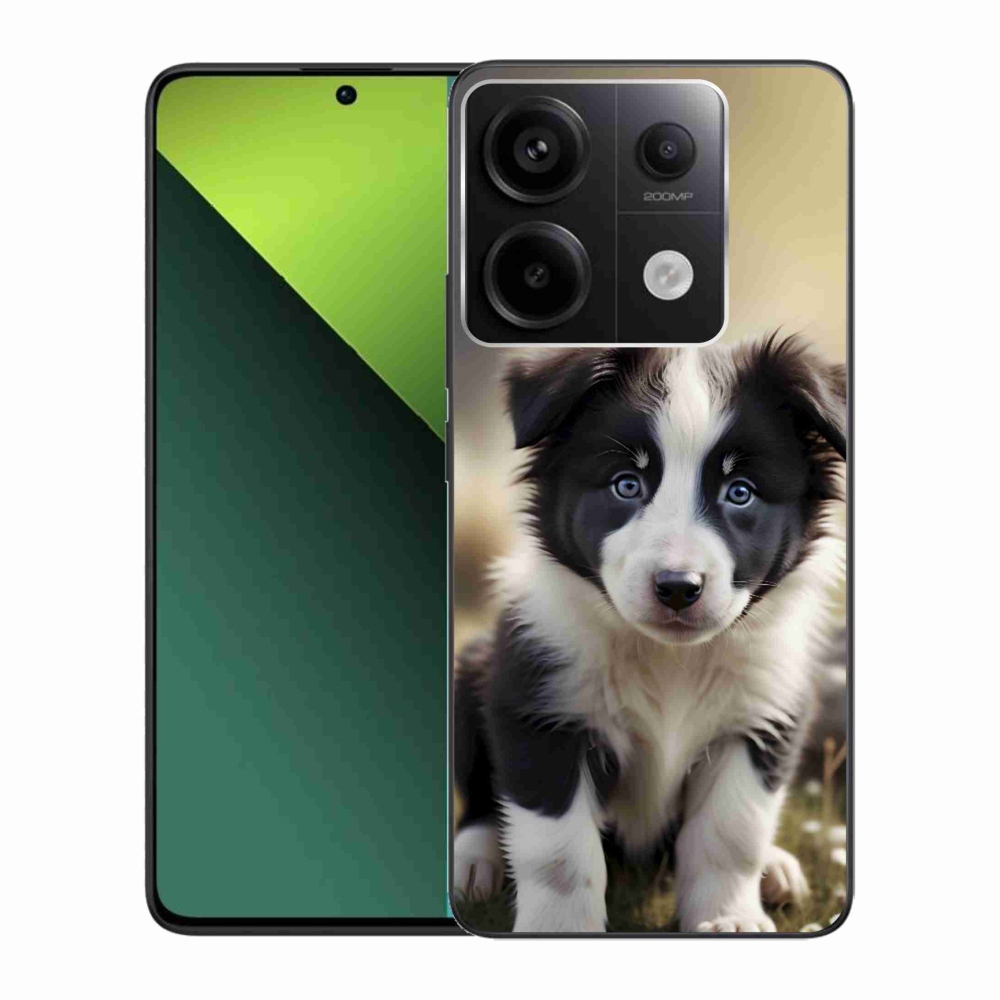 Gélový kryt mmCase na Xiaomi Redmi Note 13 Pre 5G/Poco X6 5G - roztomilá border kólia