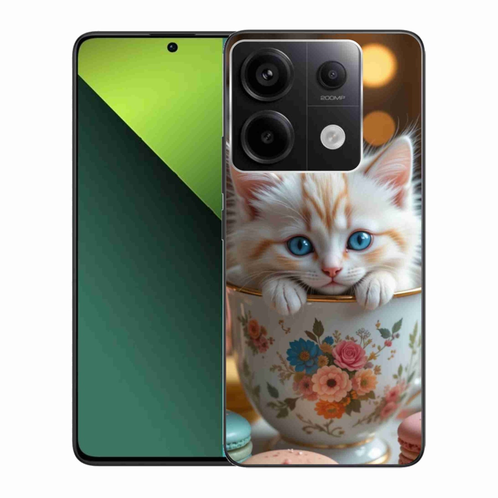 Gélový kryt mmCase na Xiaomi Redmi Note 13 Pro 5G/Poco X6 5G - roztomilé mačiatko 6
