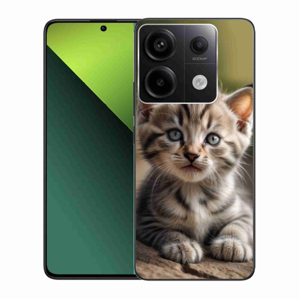 Gélový kryt mmCase na Xiaomi Redmi Note 13 Pro 5G/Poco X6 5G - roztomilé mačiatko 9