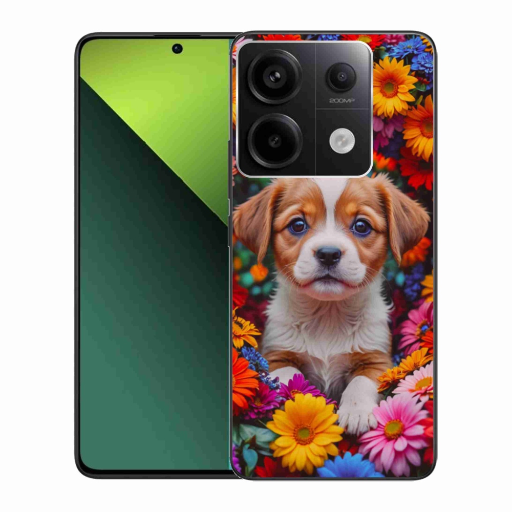 Gélový kryt mmCase na Xiaomi Redmi Note 13 Pro 5G/Poco X6 5G - roztomilé šteňa