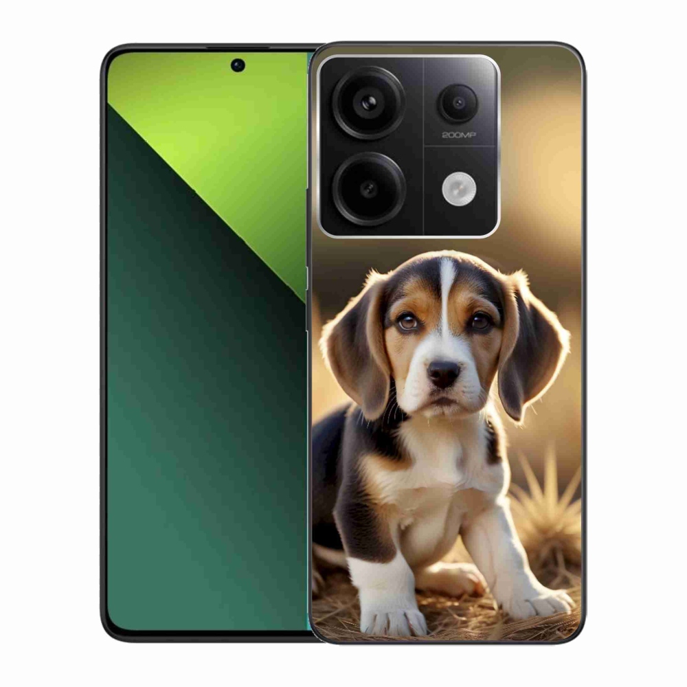 Gélový kryt mmCase na Xiaomi Redmi Note 13 Pre 5G/Poco X6 5G - roztomilý bígl