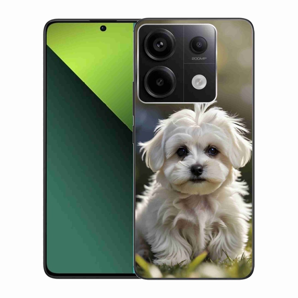 Gélový kryt mmCase na Xiaomi Redmi Note 13 Pre 5G/Poco X6 5G - roztomilý maltézsky psík