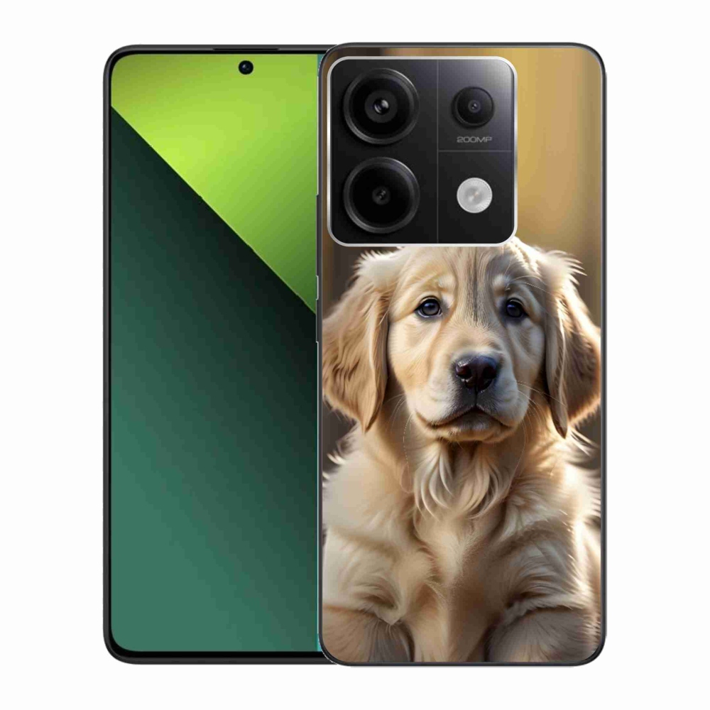 Gélový kryt mmCase na Xiaomi Redmi Note 13 Pre 5G/Poco X6 5G - roztomilý zlatý retriever