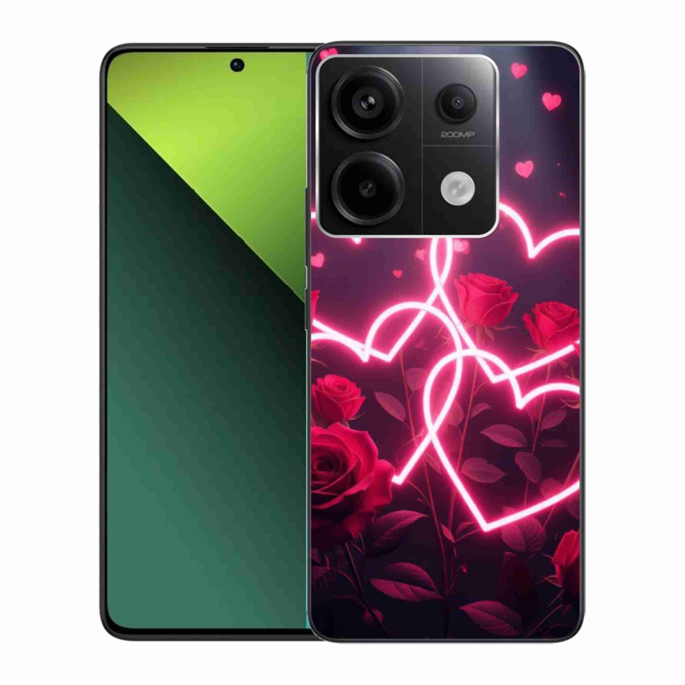 Gélový kryt mmCase na Xiaomi Redmi Note 13 Pro 5G/Poco X6 5G - srdce lásky