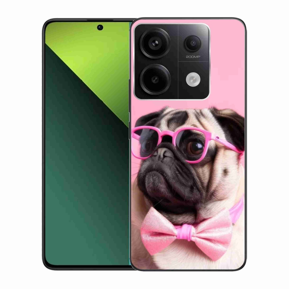 Gélový kryt mmCase na Xiaomi Redmi Note 13 Pro 5G/Poco X6 5G - štýlový mops