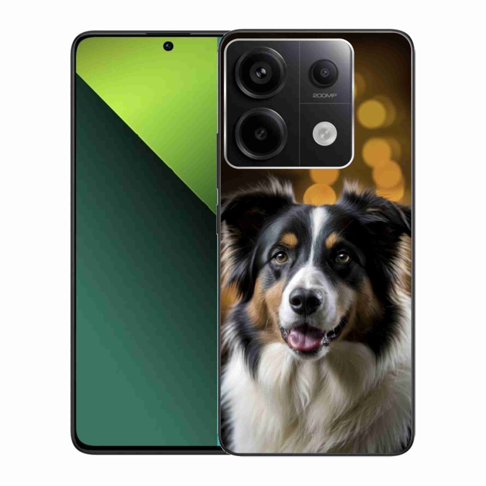 Gélový kryt mmCase na Xiaomi Redmi Note 13 Pre 5G/Poco X6 5G - usmievavý austrálsky ovčiak