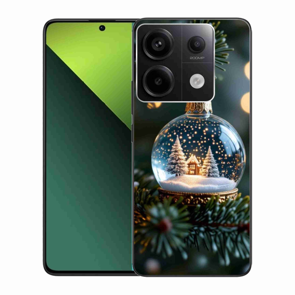 Gélový kryt mmCase na Xiaomi Redmi Note 13 Pro 5G/Poco X6 5G - vianočné gule 2