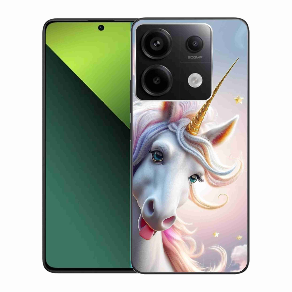 Gélový kryt mmCase na Xiaomi Redmi Note 13 Pre 5G/Poco X6 5G - veselý jednorožec