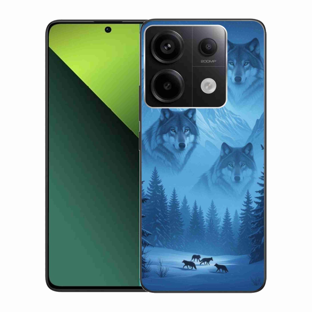 Gélový kryt mmCase na Xiaomi Redmi Note 13 Pro 5G/Poco X6 5G - vlčia svorka
