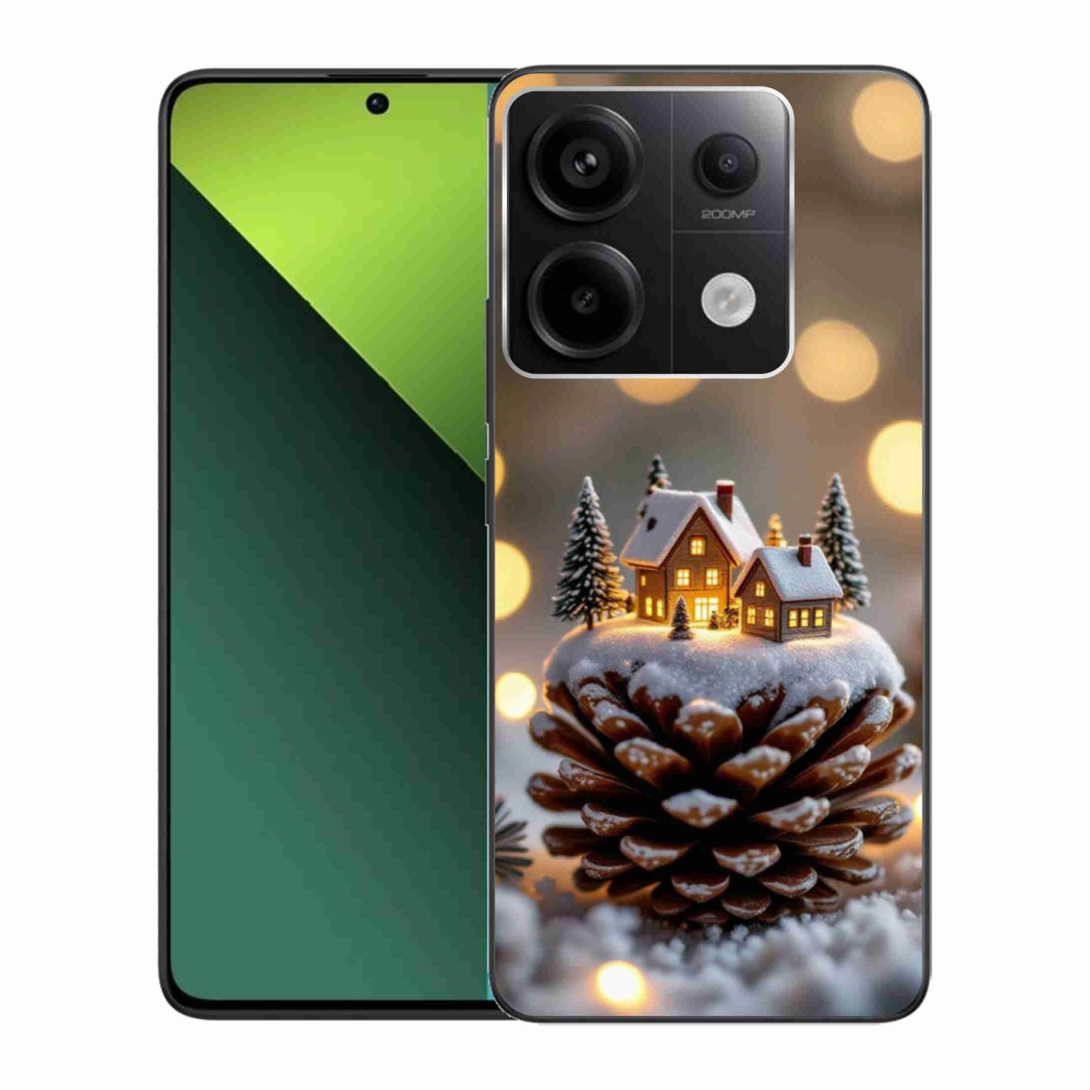 Gélový kryt mmCase na Xiaomi Redmi Note 13 Pre 5G/Poco X6 5G - zimná dedinka