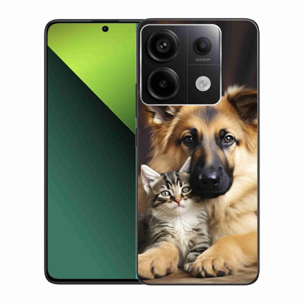 Gélový kryt mmCase na Xiaomi Redmi Note 13 Pro 5G/Poco X6 5G - zvieracie priateľstvo