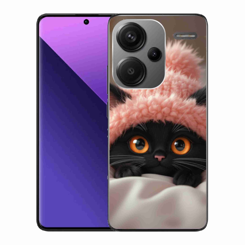 Gélový kryt mmCase na Xiaomi Redmi Note 13 Pro+ 5G - roztomilé mačiatko 7