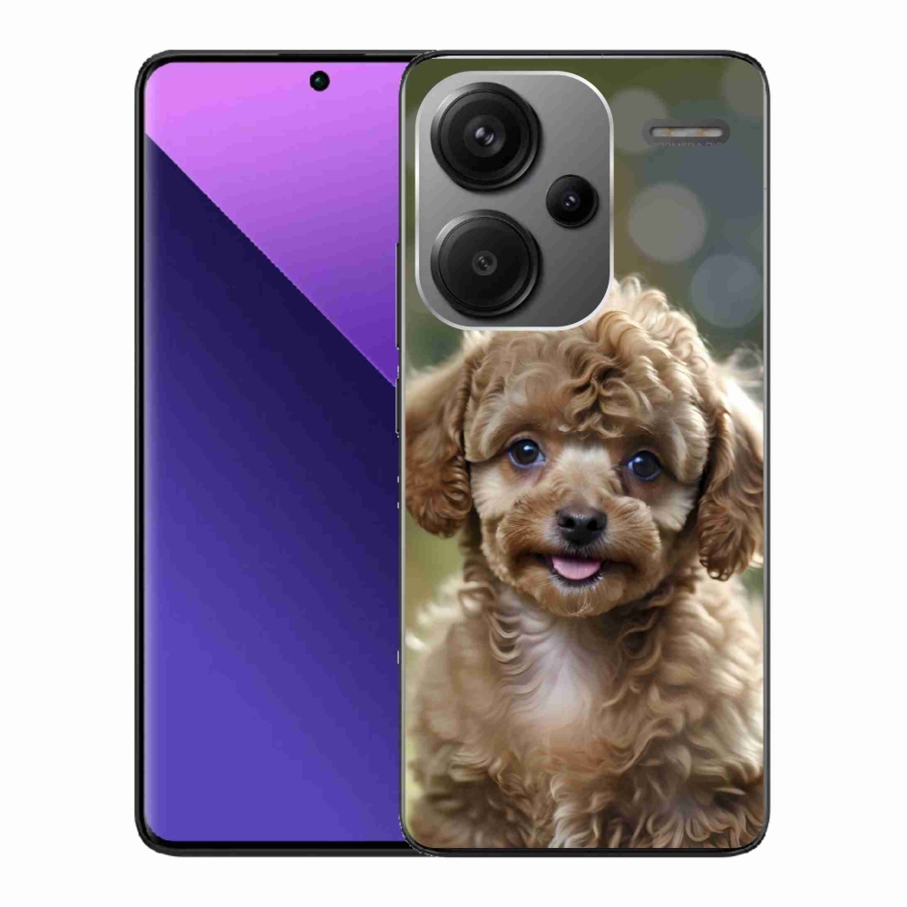Gélový kryt mmCase na Xiaomi Redmi Note 13 Pro+ 5G - roztomilý pudel