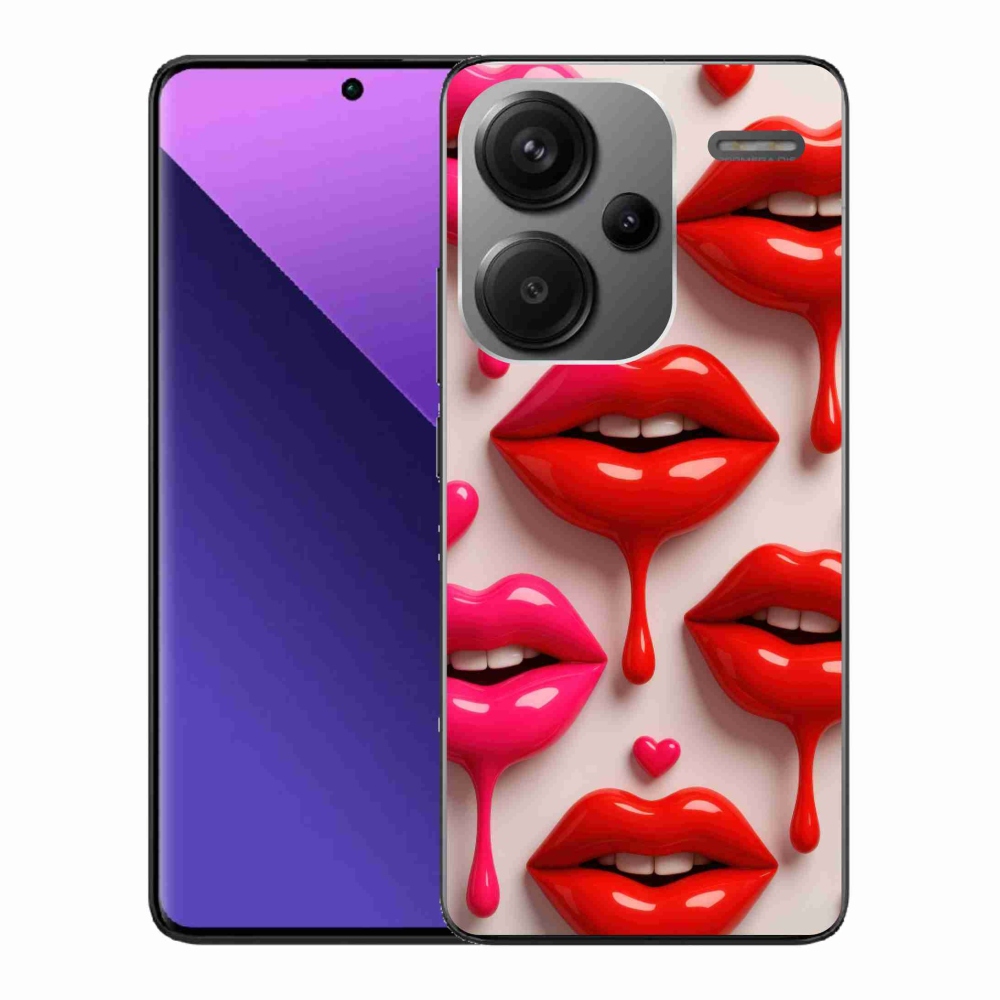 Gélový kryt mmCase na Xiaomi Redmi Note 13 Pro+ 5G - pery 2