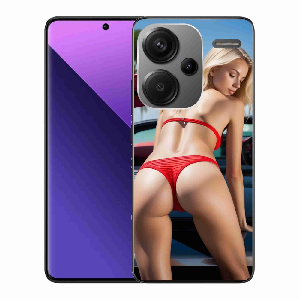 Gélový kryt mmCase na Xiaomi Redmi Note 13 Pro+ 5G - sexy žena 2