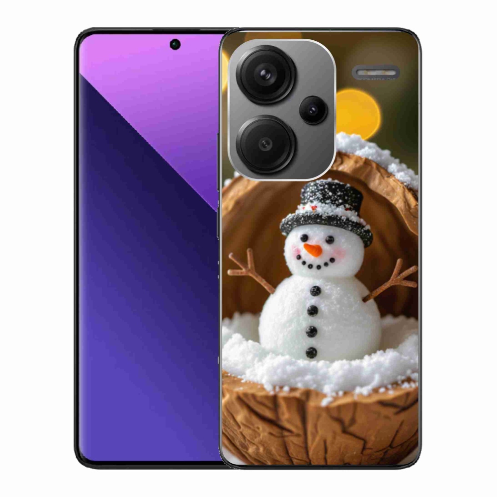 Gélový kryt mmCase na Xiaomi Redmi Note 13 Pro+ 5G - snehuliak 4