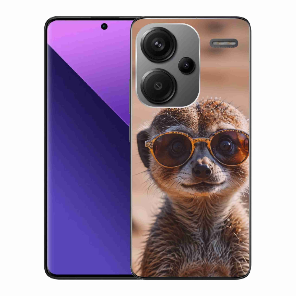 Gélový kryt mmCase na Xiaomi Redmi Note 13 Pro+ 5G - štýlová surikata