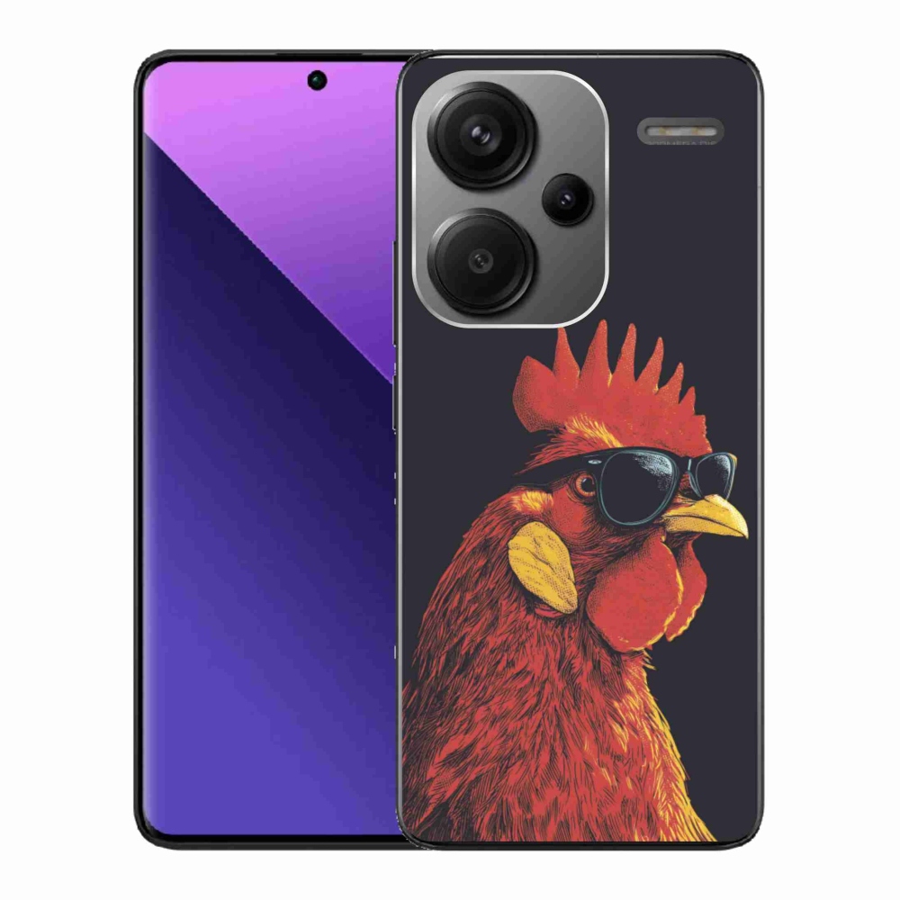 Gélový kryt mmCase na Xiaomi Redmi Note 13 Pro+ 5G - štýlový kohút