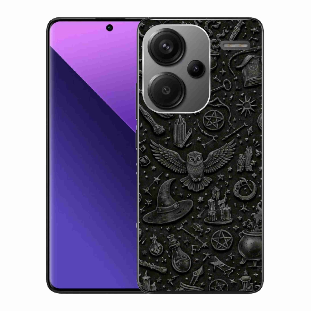 Gélový kryt mmCase na Xiaomi Redmi Note 13 Pro+ 5G - tmavý magický svet