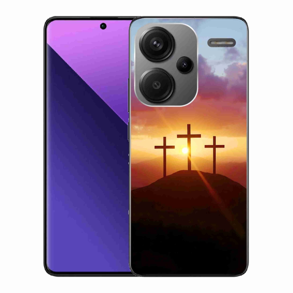 Gélový kryt mmCase na Xiaomi Redmi Note 13 Pro+ 5G - tri kríža