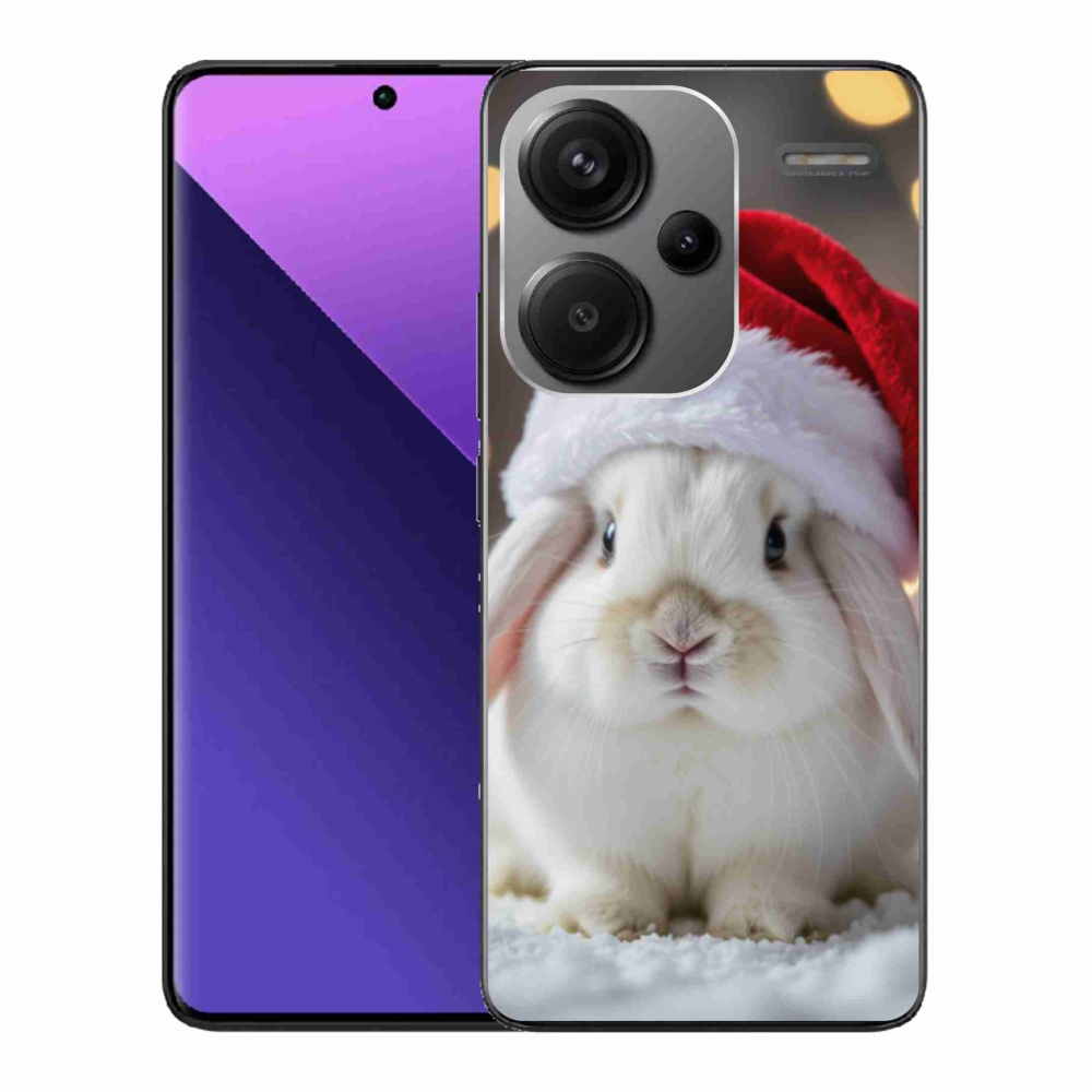 Gélový kryt mmCase na Xiaomi Redmi Note 13 Pro+ 5G - vianočný králik