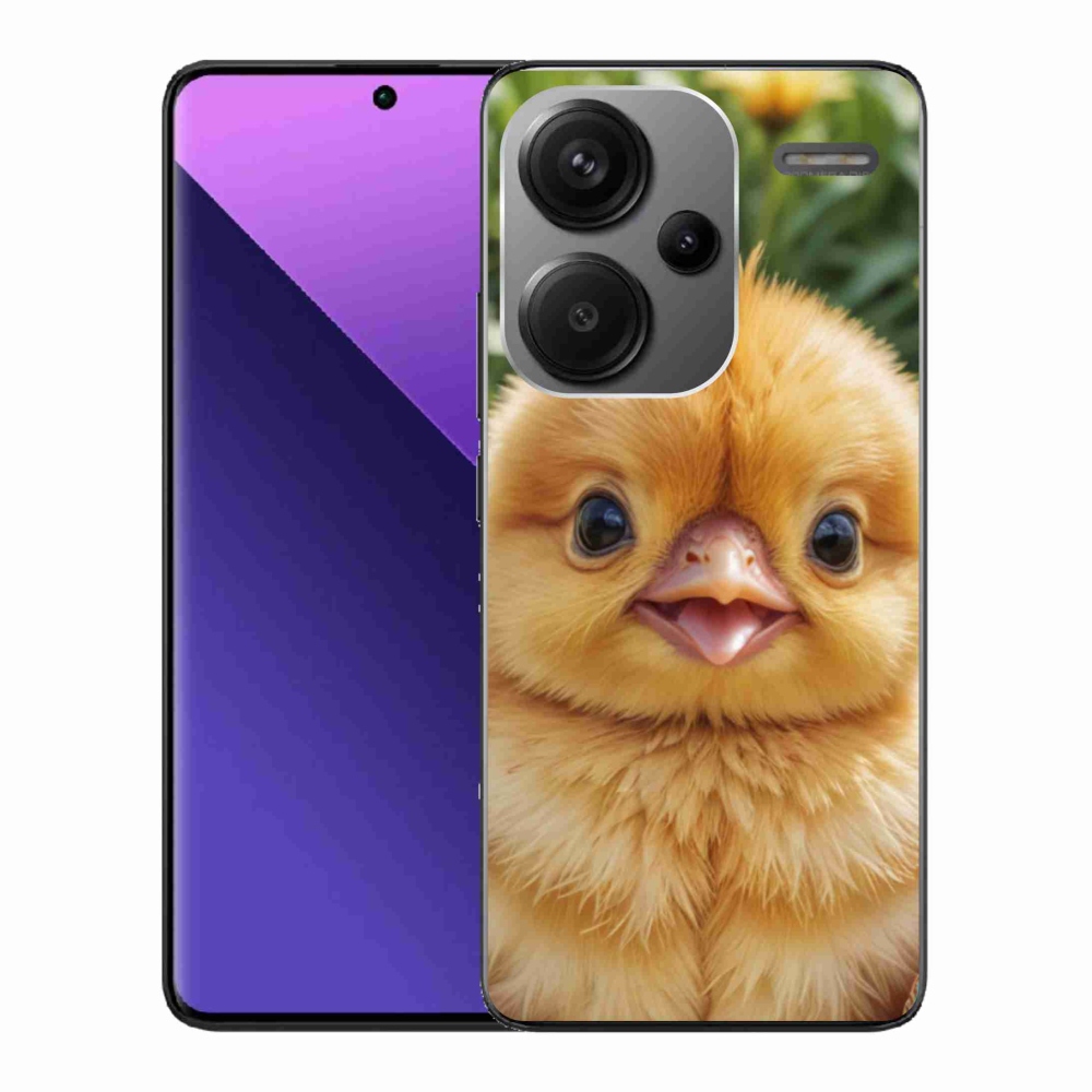 Gélový kryt mmCase na Xiaomi Redmi Note 13 Pro+ 5G - veselé kuriatko