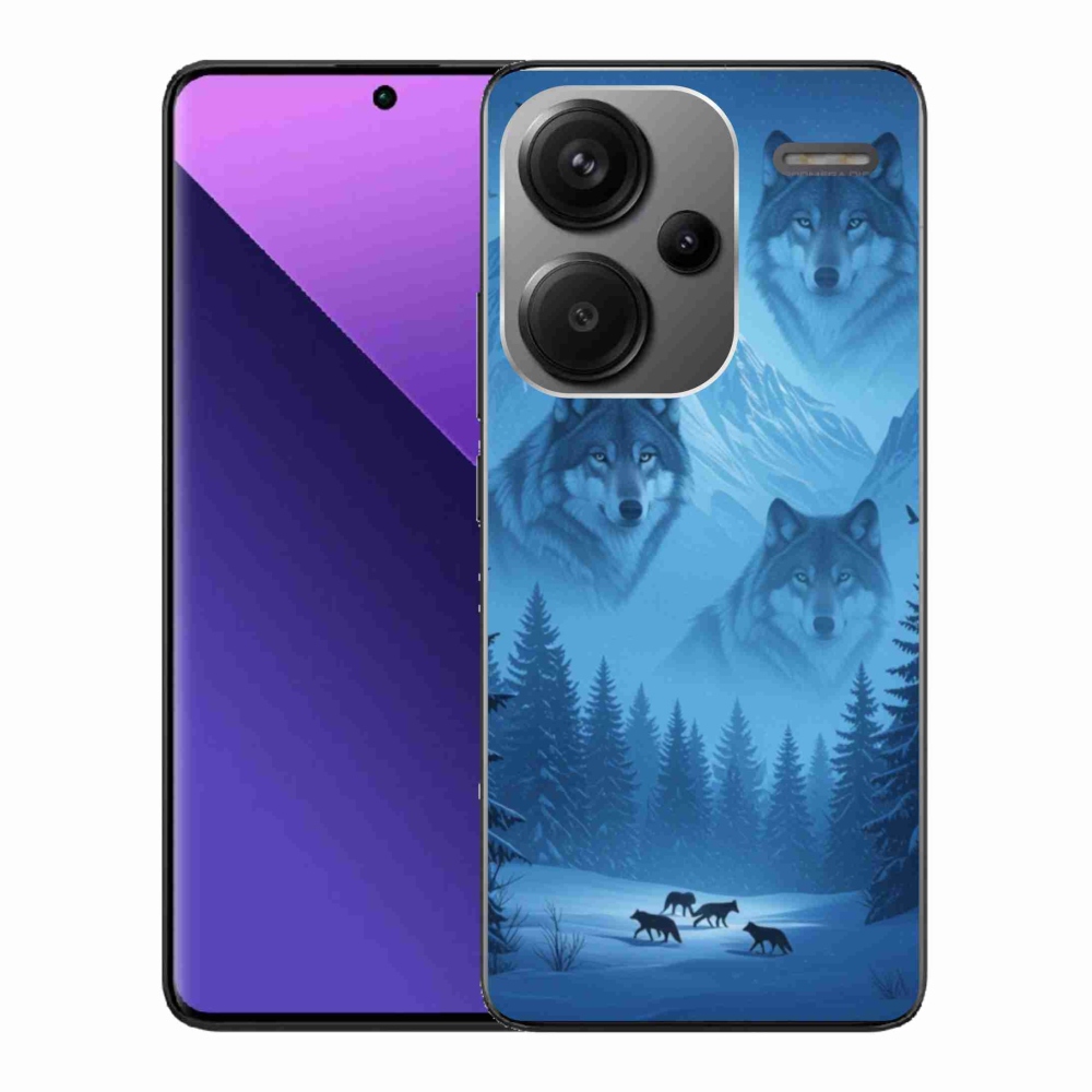 Gélový kryt mmCase na Xiaomi Redmi Note 13 Pro+ 5G - vlčia svorka