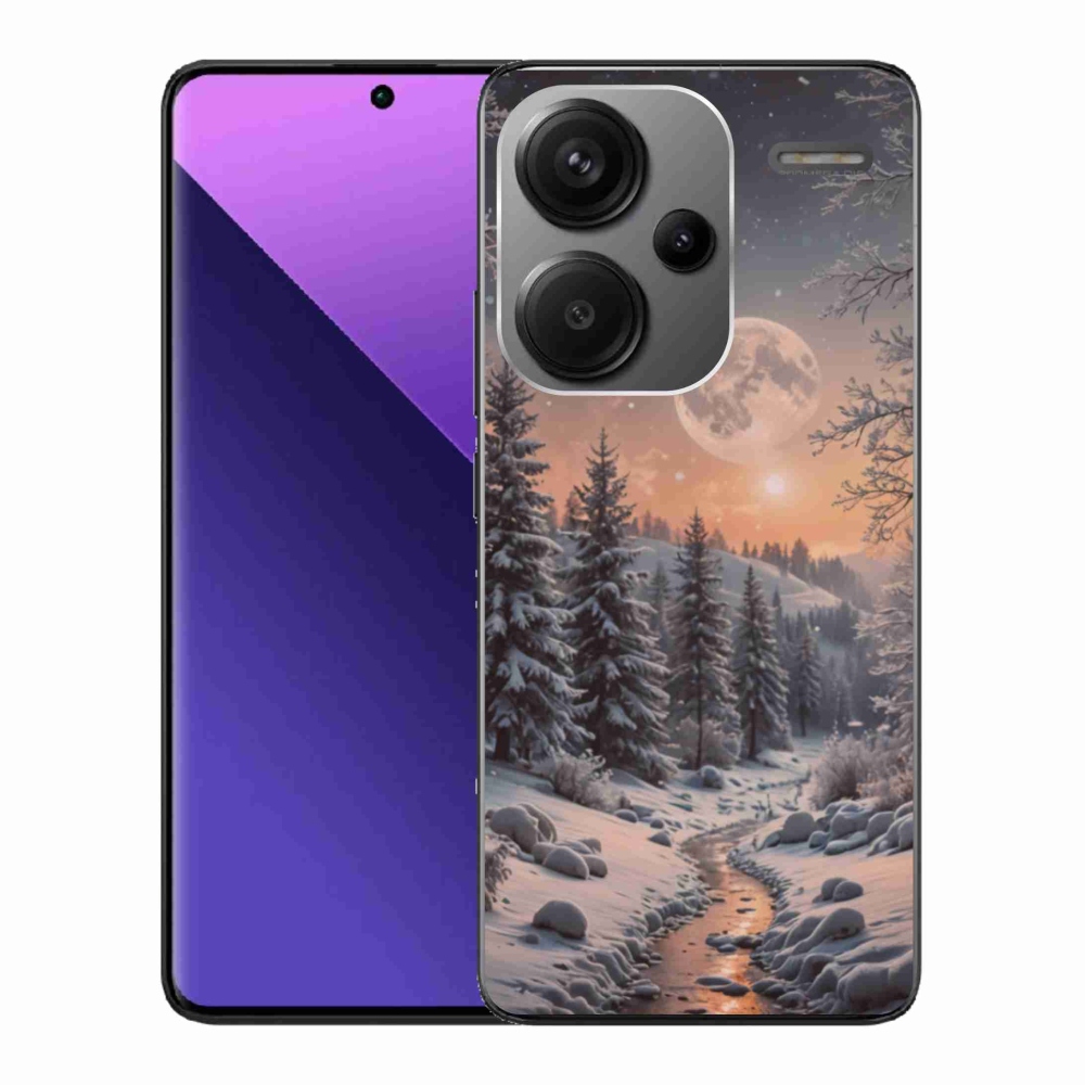 Gélový kryt mmCase na Xiaomi Redmi Note 13 Pro+ 5G - zimná krajina 2