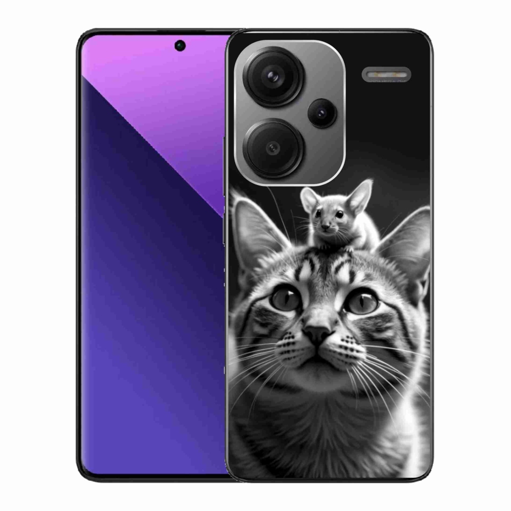Gélový kryt mmCase na Xiaomi Redmi Note 13 Pro+ 5G - zvieracie priateľstvo 2