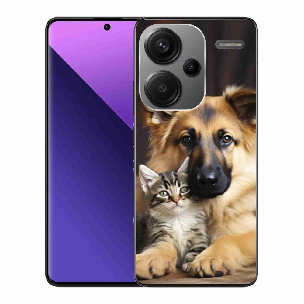 Gélový kryt mmCase na Xiaomi Redmi Note 13 Pro+ 5G - zvieracie priateľstvo